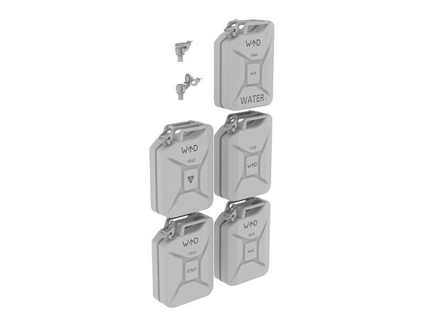 WWII British Metal Jerry Can for Fuel / Water