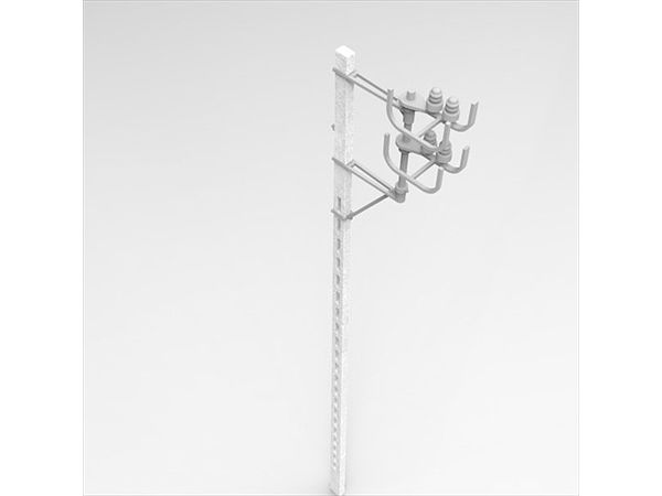 Diorama Accessories WWII French Concrete Telephone Pole Set
