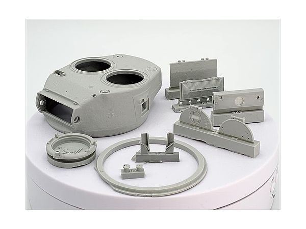 WWII American M4A1 (76) Sherman Tank Operation Cobra Participating Vehicle Conversion Parts Set A (for Asuka Model)