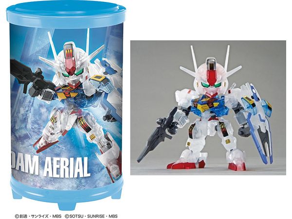 SDEX Gundam Aerial - Round Box Gunpla (Clear Color Ver.) (Reissue)
