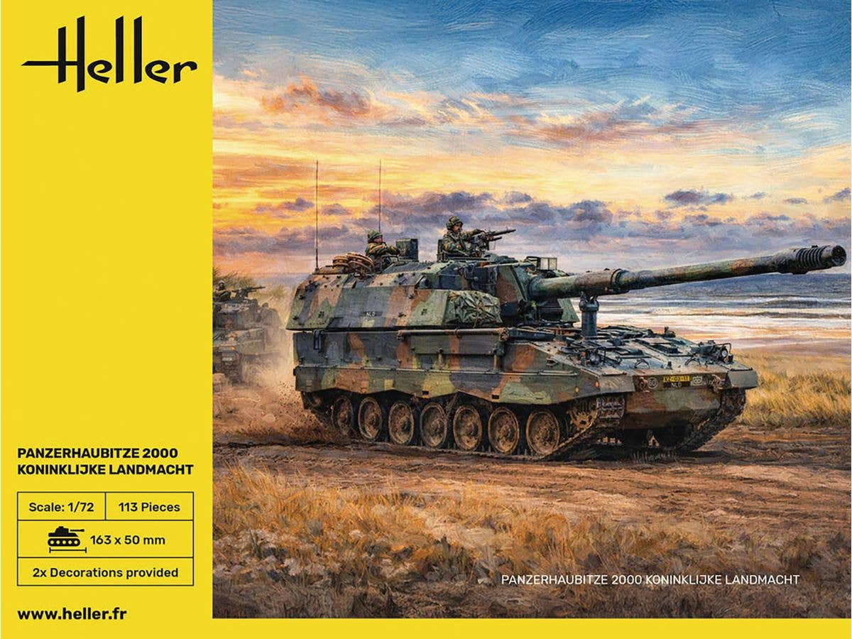 Dutch Army PzH 2000 Self-propelled Howitzer