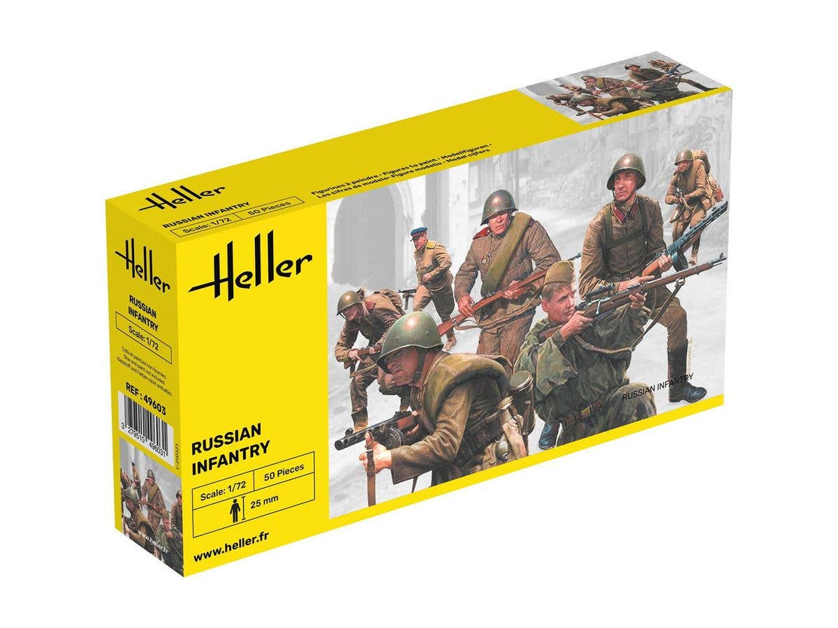 WW.II Russian Infantry (50pcs)