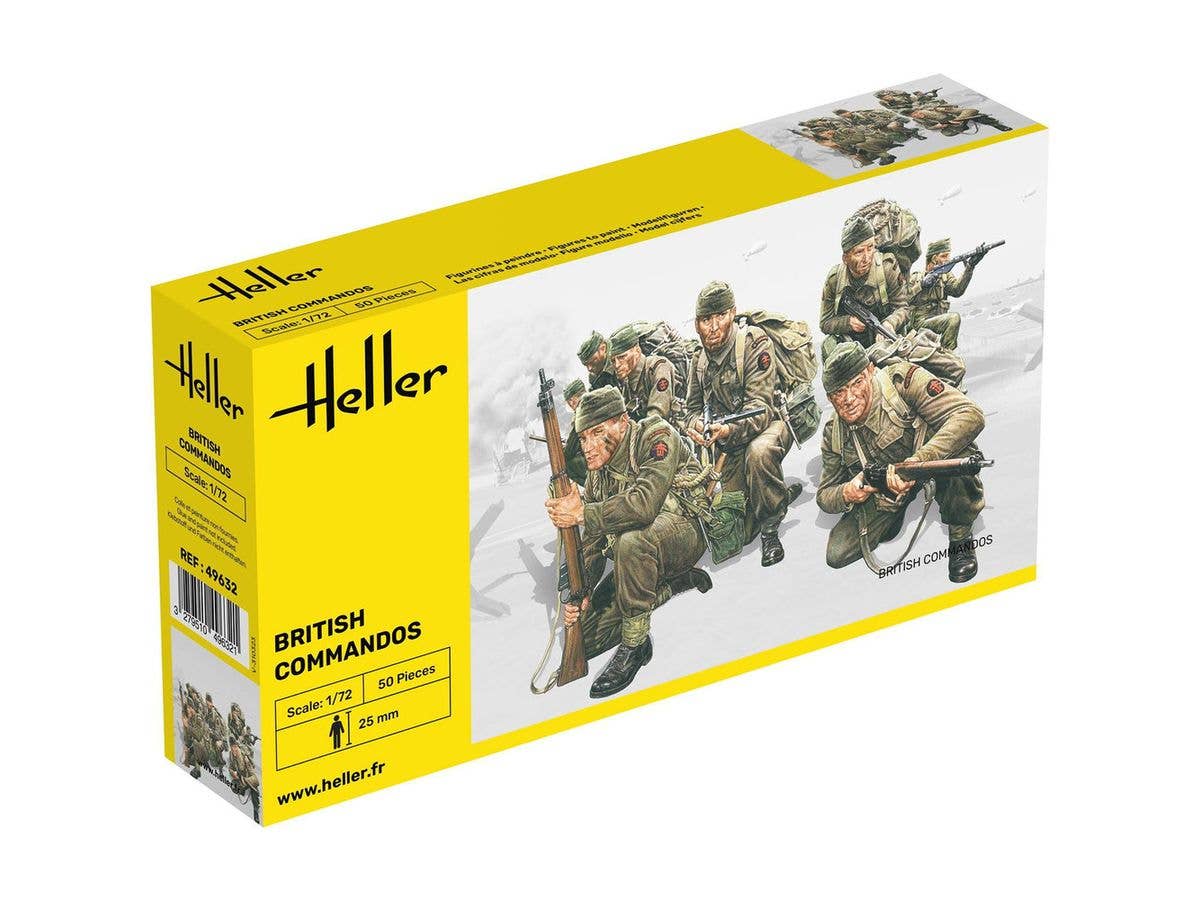 WW.II British Commandos (50pcs)