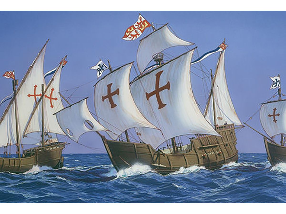 Columbus Fleet Sailboat Nina / Santa Maria / Pinta 3 set