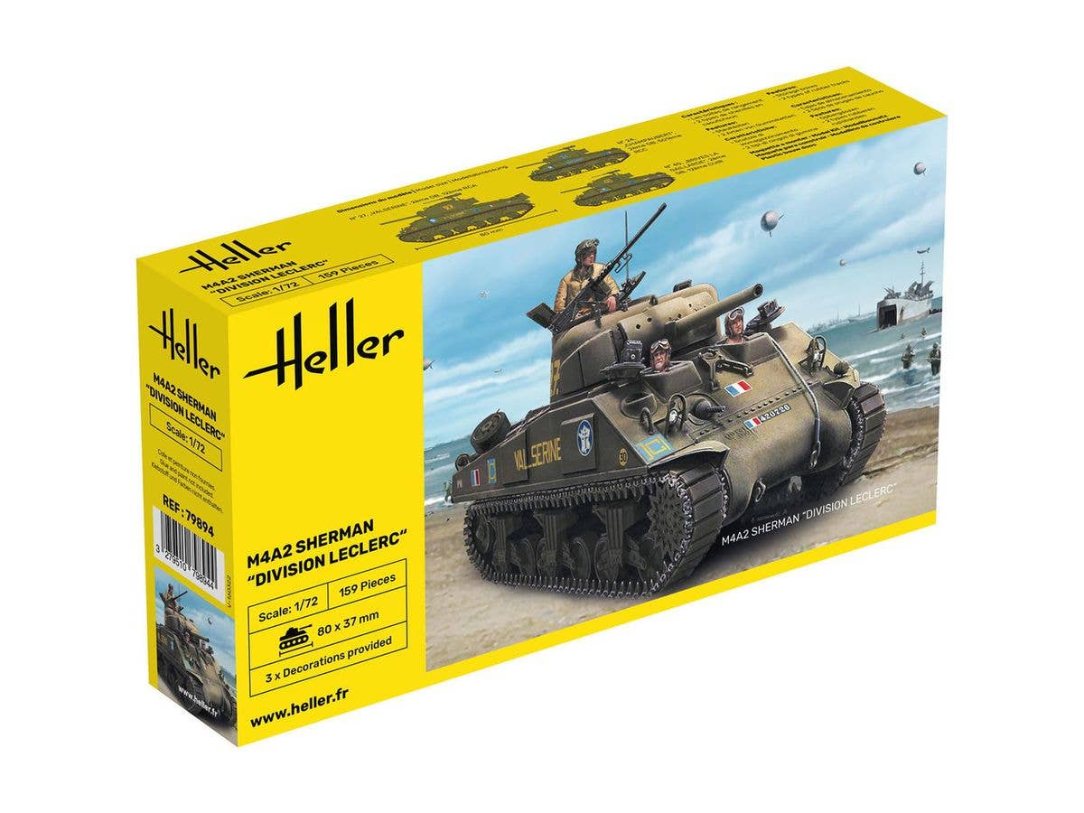 WW.II Free French Army Leclerc Division M4A2 Sherman