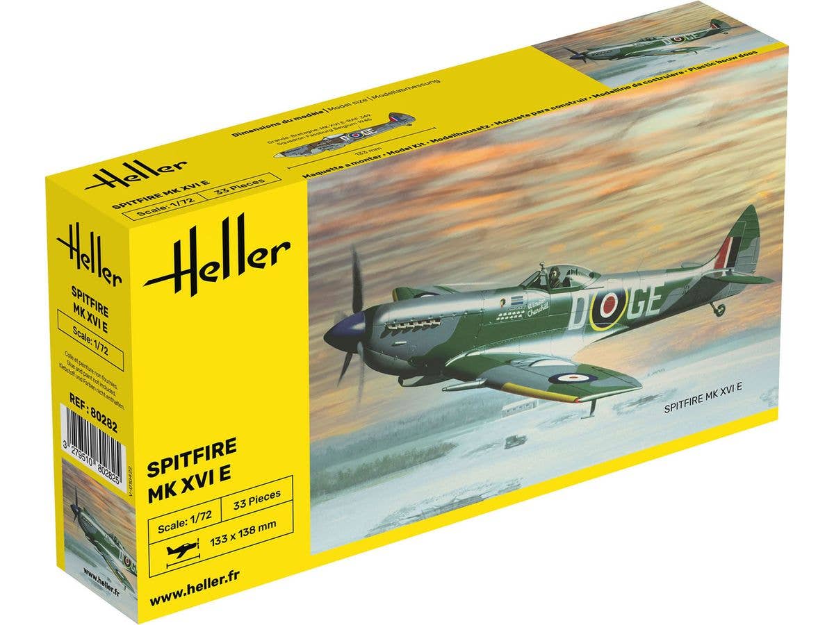 WW.II British Spitfire Mk.XVIe