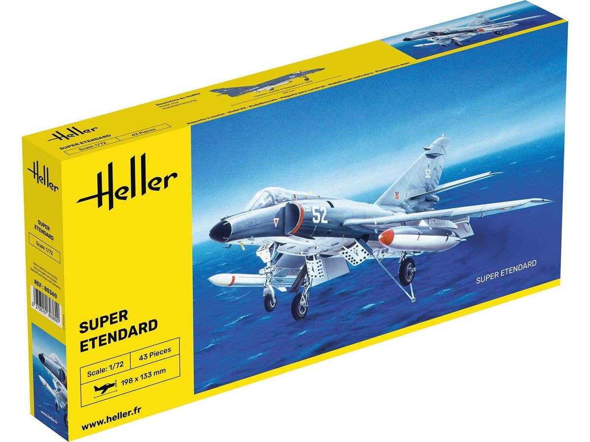 French Navy Carrier-based Attack Aircraft Super Etendard
