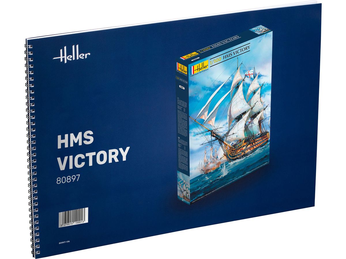 Sailing Ship HMS Victory Assembly Manual Full Color Edition