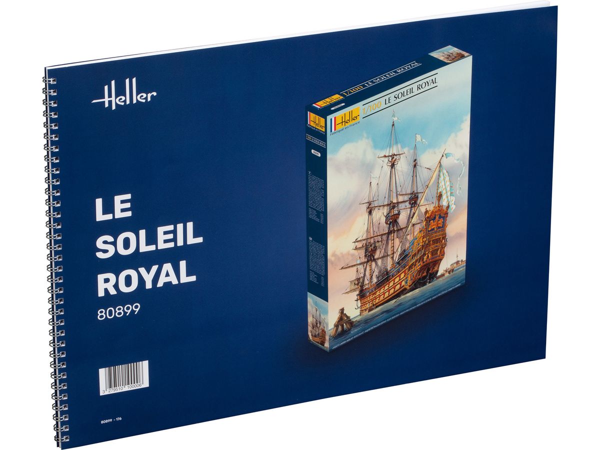 Sailing Ship Soleil Royal Assembly Manual Full Color Edition
