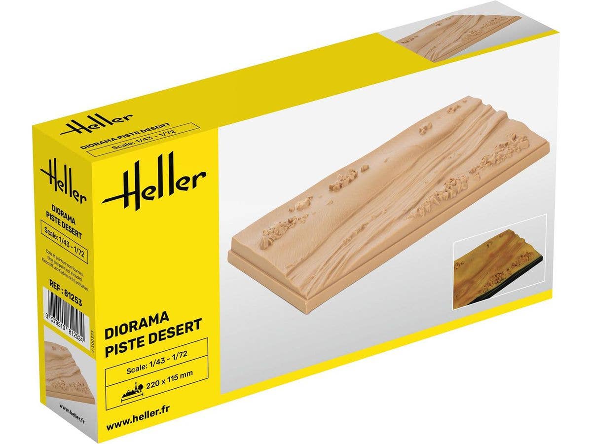 Scenery Base Desert Course 220 x 115mm (1/43 - 1/72)