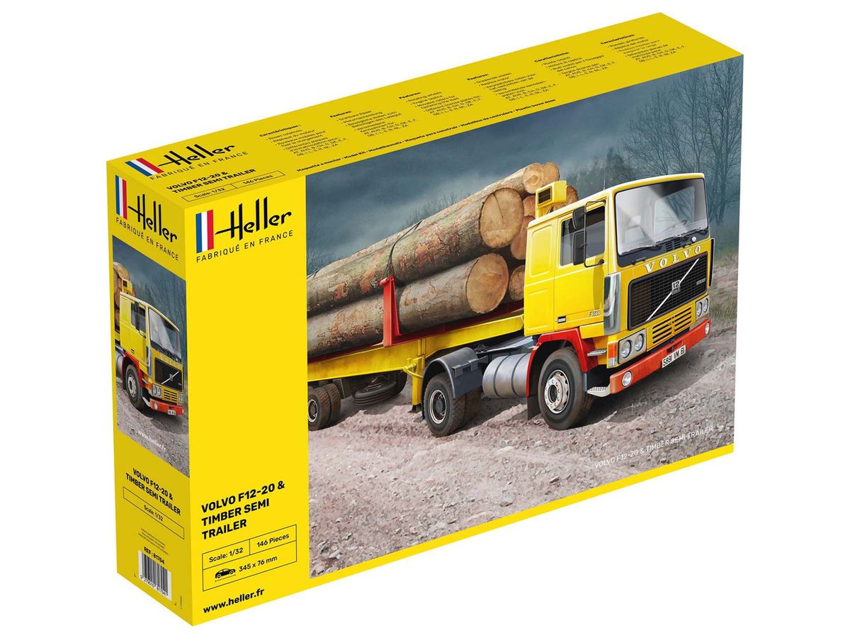 Volvo F12-20 & Timber Semi Trailer