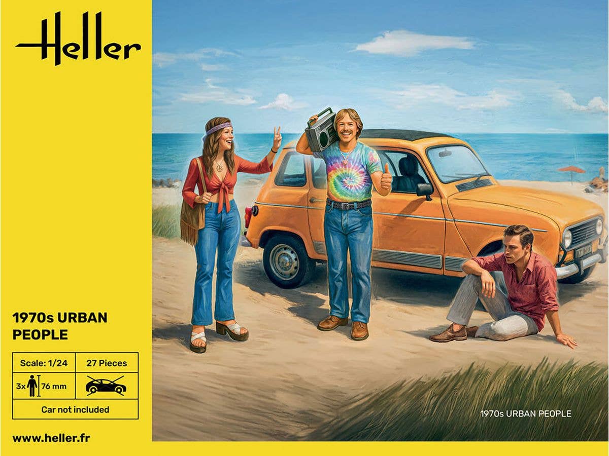 1970s Urban Youth Holiday Figures (3 figures)