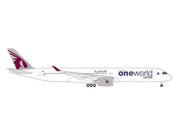 A350-1000 Qatar Airways Oneworld Paint A7-Ane