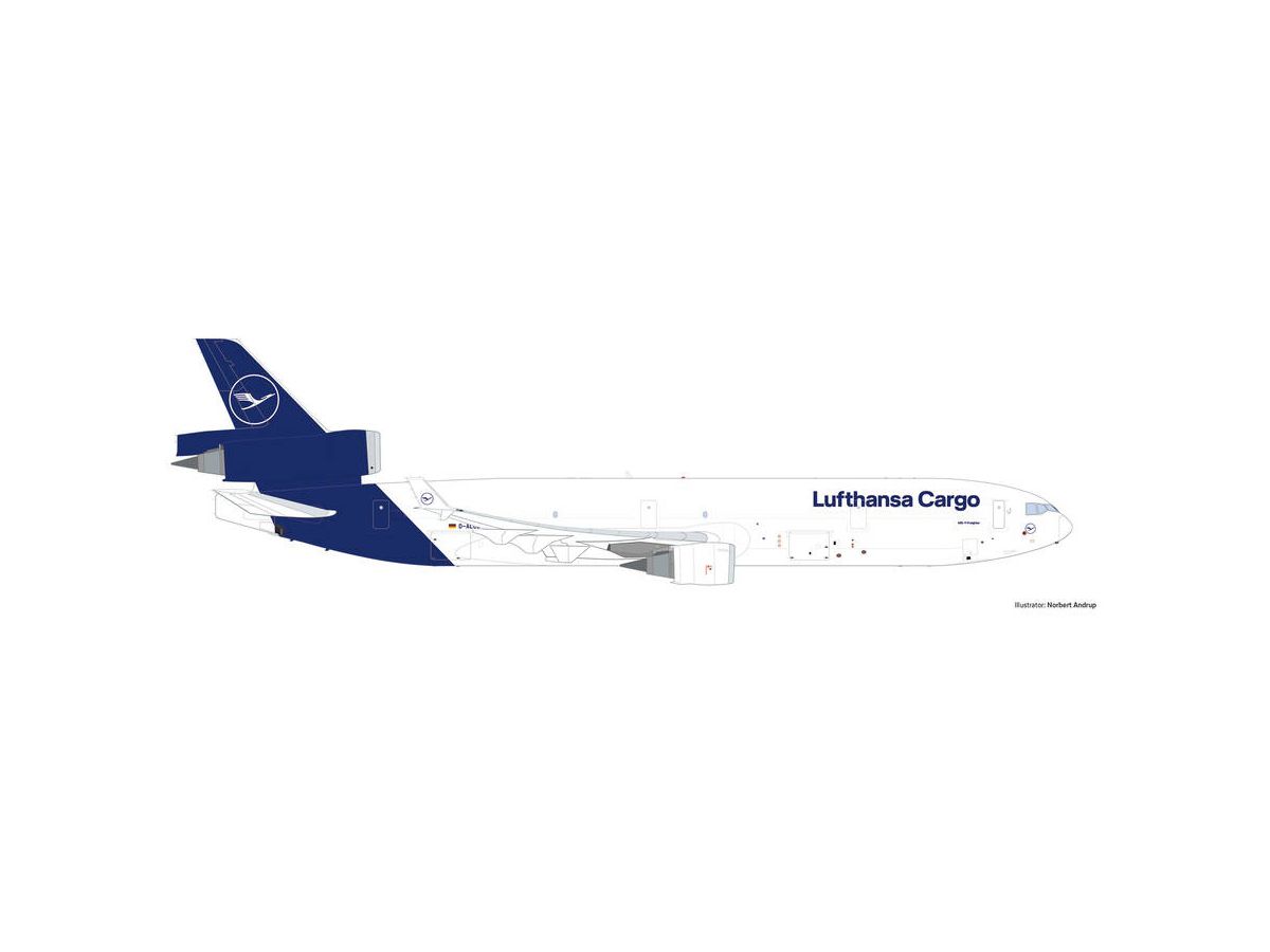Md-11F Lufthansa Cargo D-Alcd