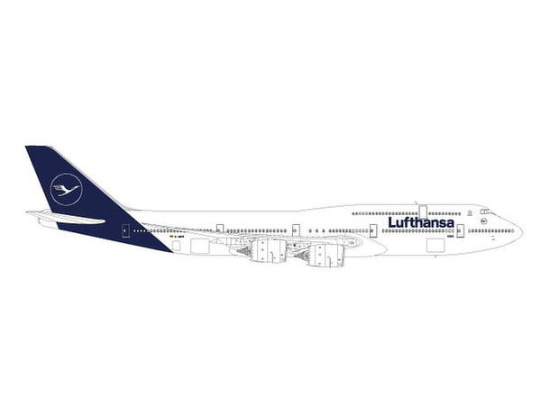 747-8i Lufthansa Airbus New Colors D-ABYA "Brandenburg"
