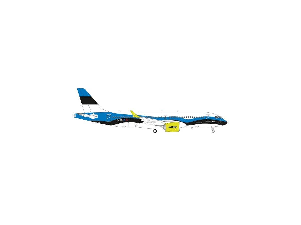A220-300 airBaltic Estonia YL-CSJ