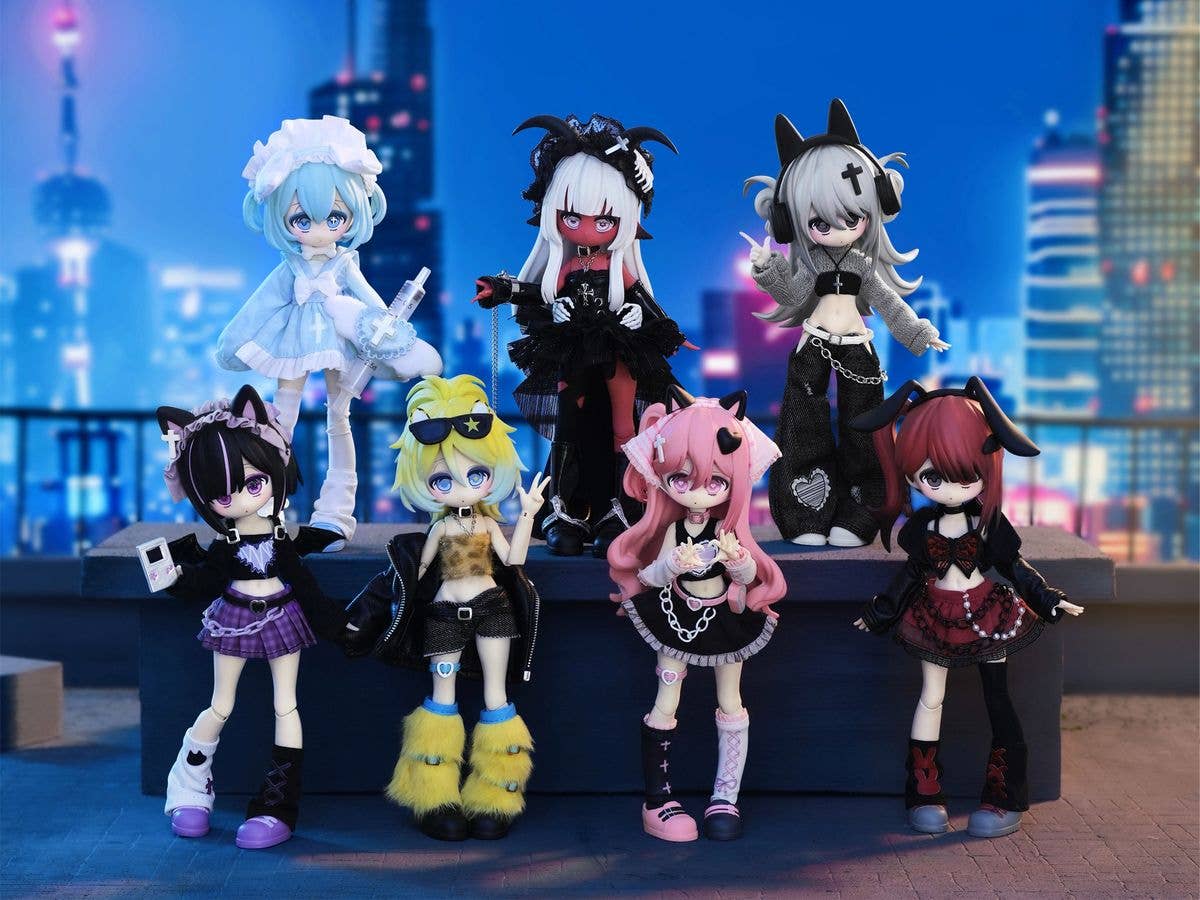 The Ten-Thousand Escape Plan Series Trading Doll 1Box 6pcs