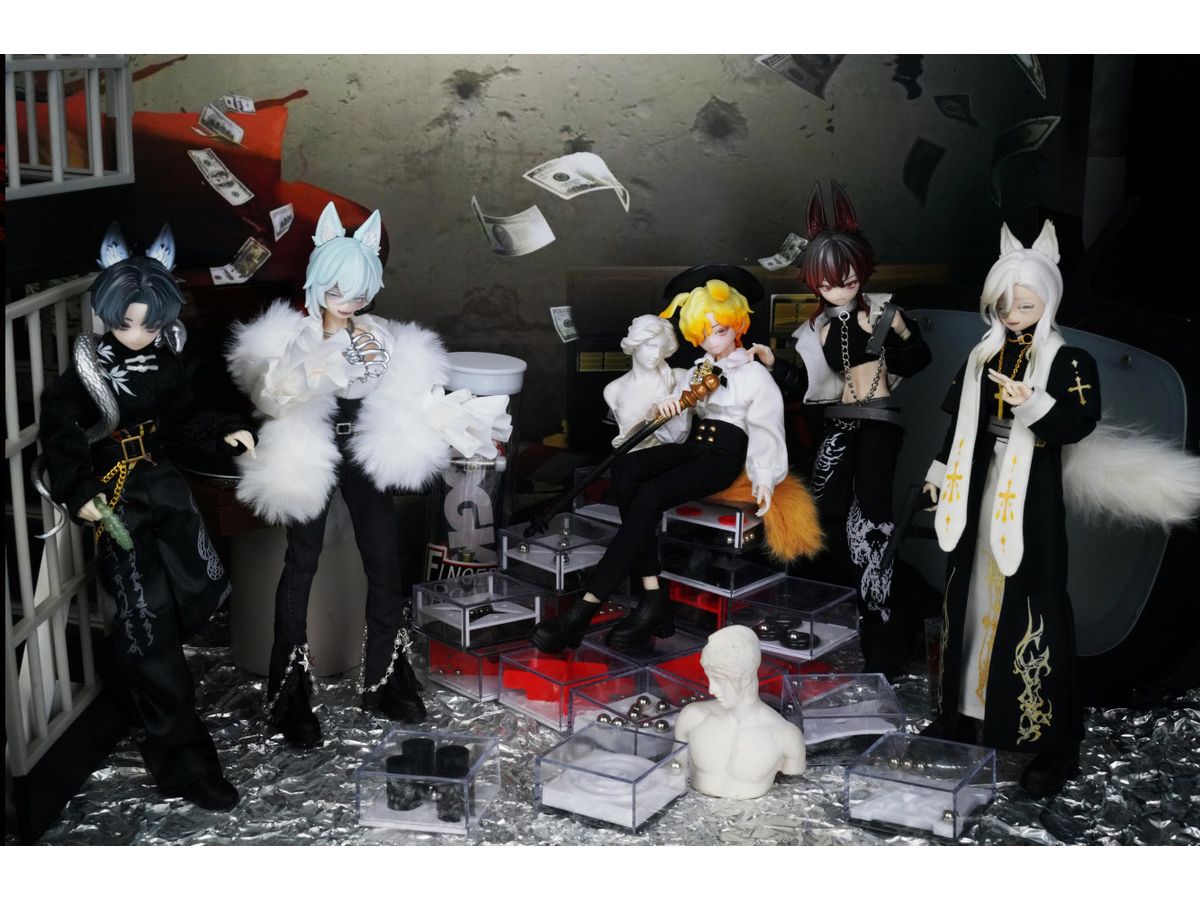 The Past In Sicily Series Trading Doll 1Box 4pcs