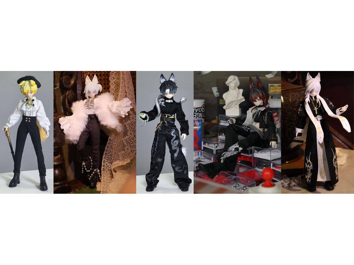 The Past In Sicily Series Trading Doll: 1Box (4pcs)