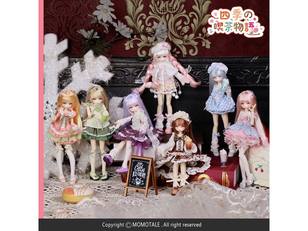 Four Seasons Cafe Story BJD Blind Box 1Box 6pcs