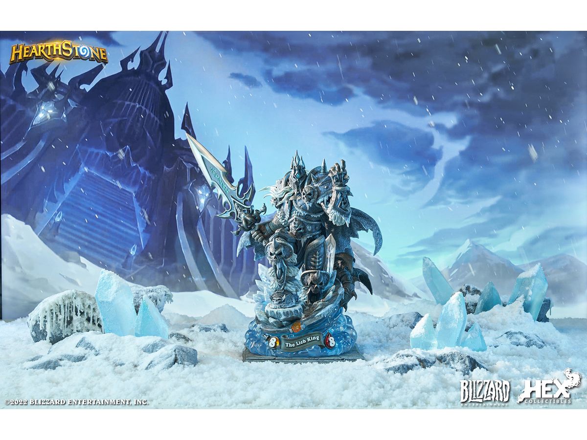 Hearthstone Lich King Statue