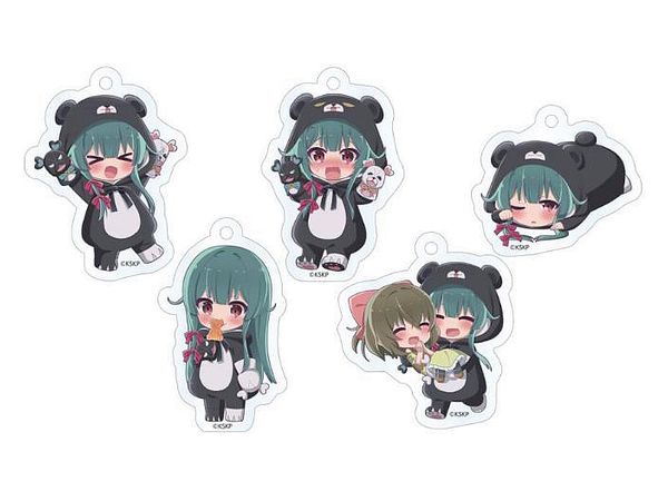 Kuma Kuma Kuma Bear: Acrylic Key Chain 1Box 5pcs