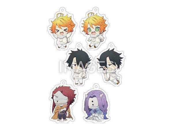 The Promised Neverland: Acrylic Keychain 1Box (6pcs)