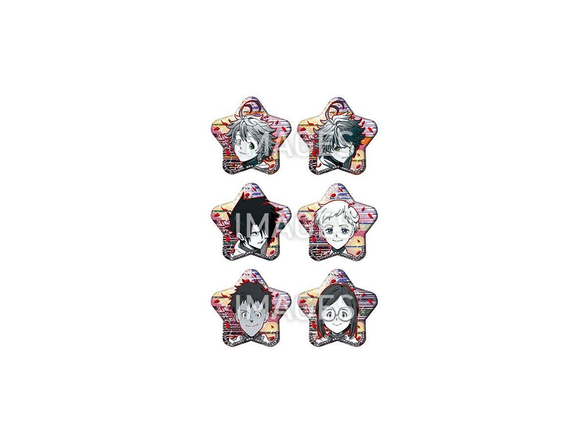 The Promised Neverland Star Can Badge: 1Box (6pcs)