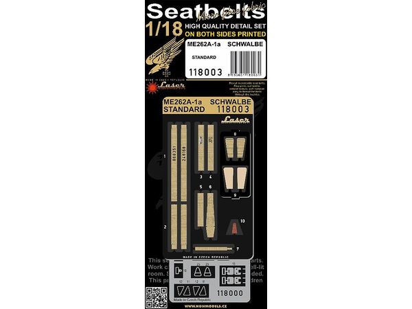 Me262A-1a Fabric Seatbelt