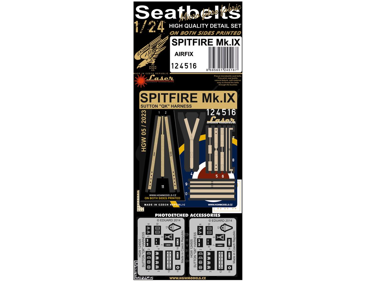 Spitfire Mk.IX Seatbelts