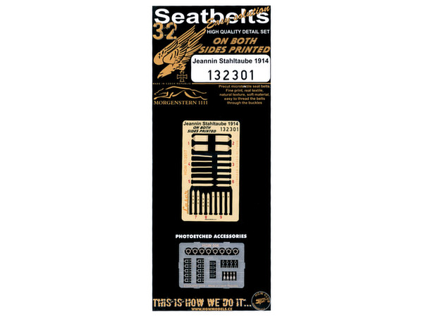 Jeannin Stahltaube Fabric Seatbelt (for Wingnut Wings)