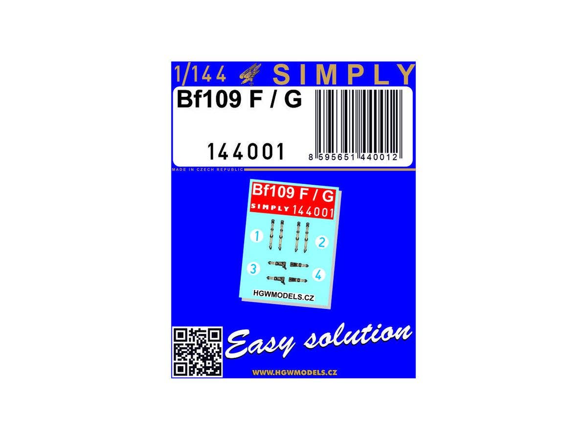 Bf109F/G - Seatbelts (Contains 2 machines)