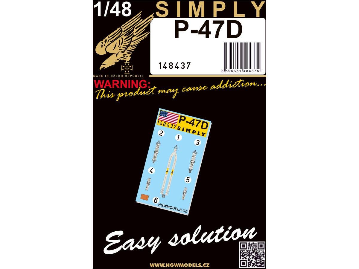 P-47D Thunderbolt Simply Edition - Relief Print