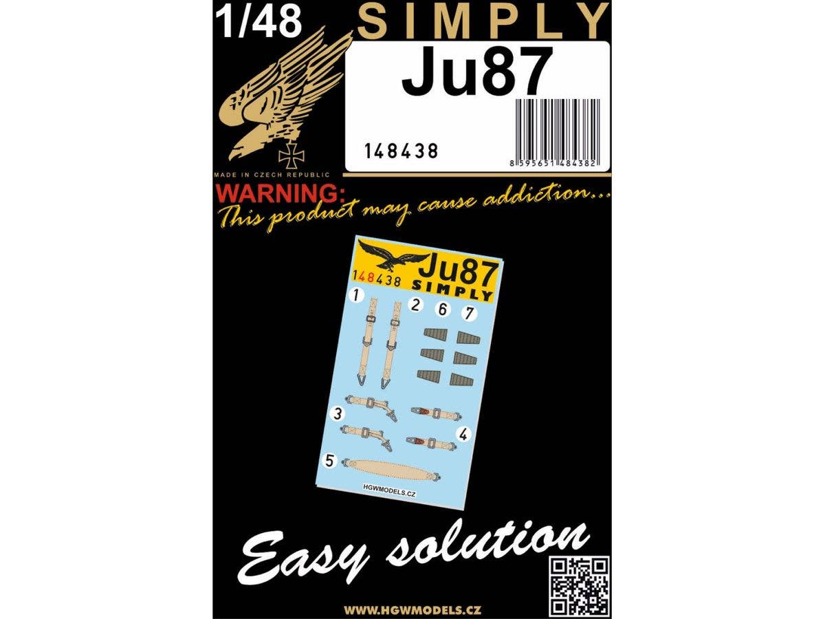 Ju87 STUKA - Seatbelts