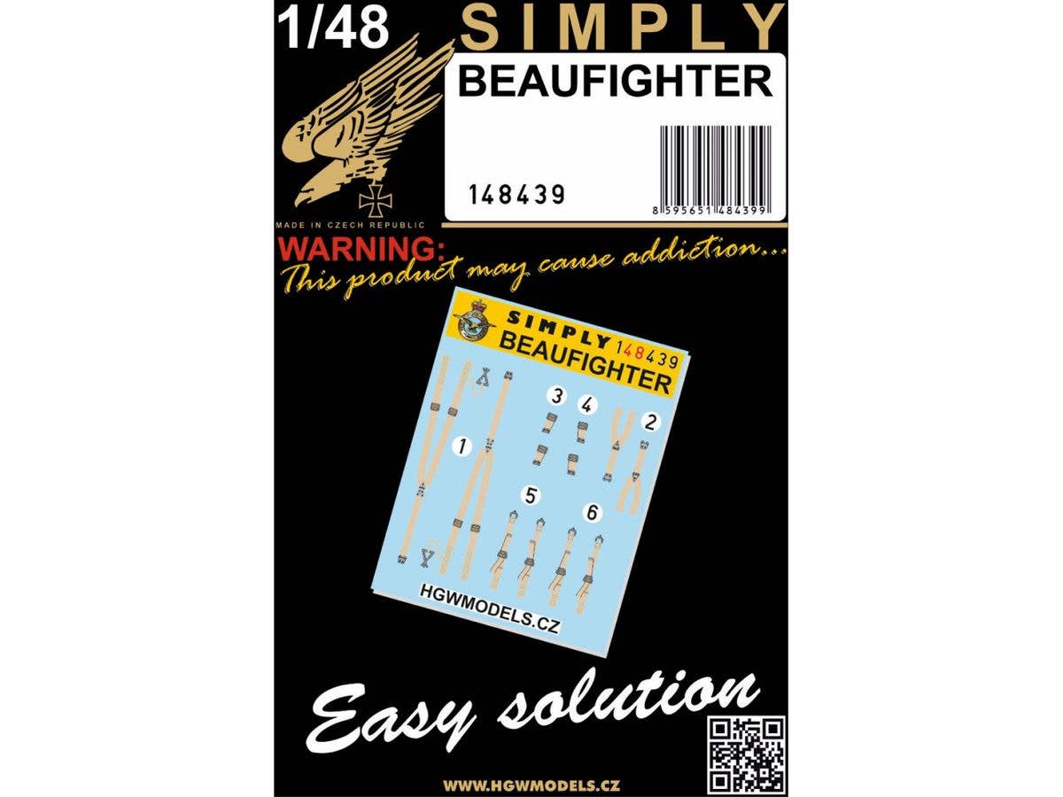 Bristol Beaufighter - Seatbelts