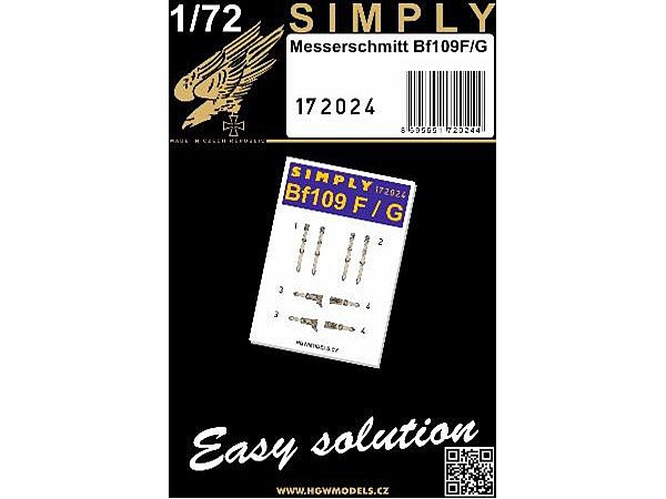 Bf109F/G 3D decal seat belt
