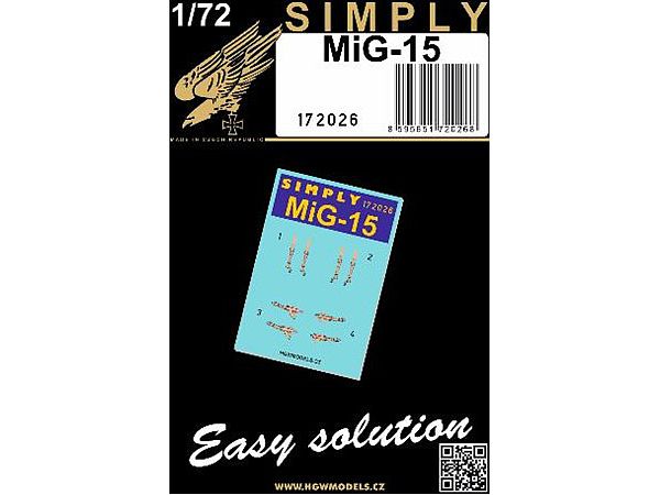 MiG-15 3D decal seat belt