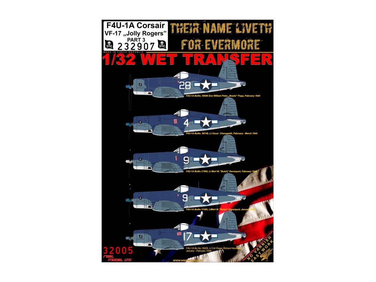 F4U-1A VF-17 Jolly Rogers Part 3