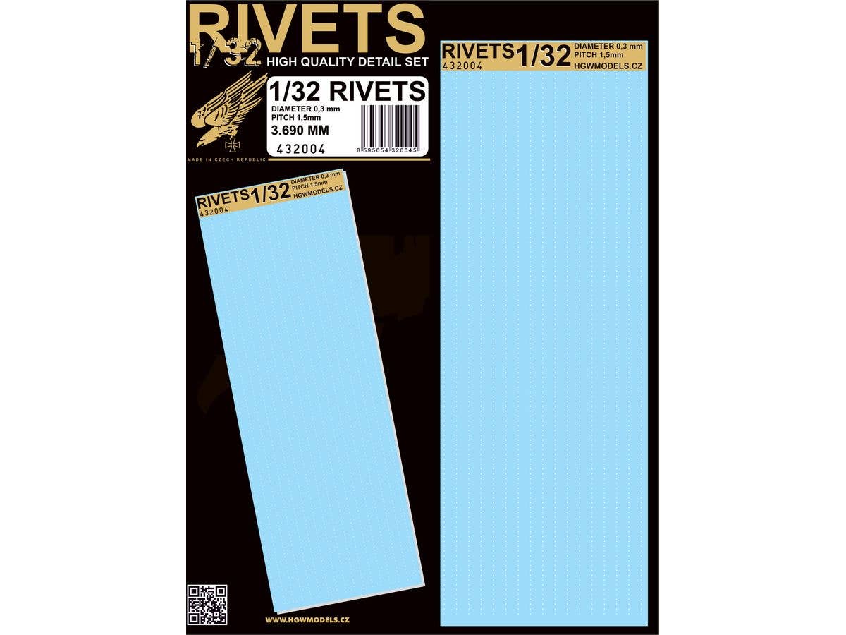 Free Lines - Rivets diameter: 0.3 mm spacing: 1.5