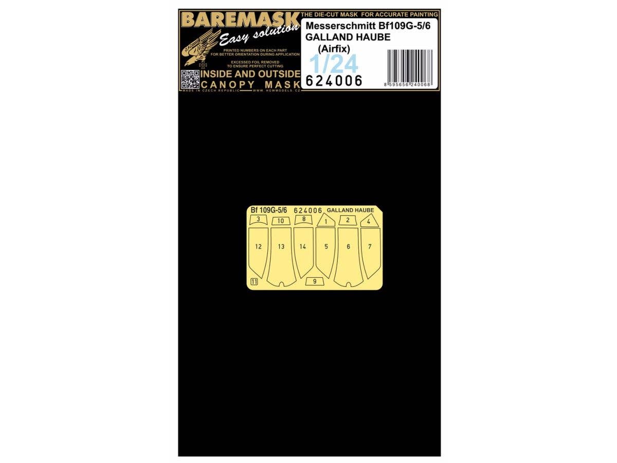 Bf109G-5/6 - Masks (Ella Canopy) (for Airfix)