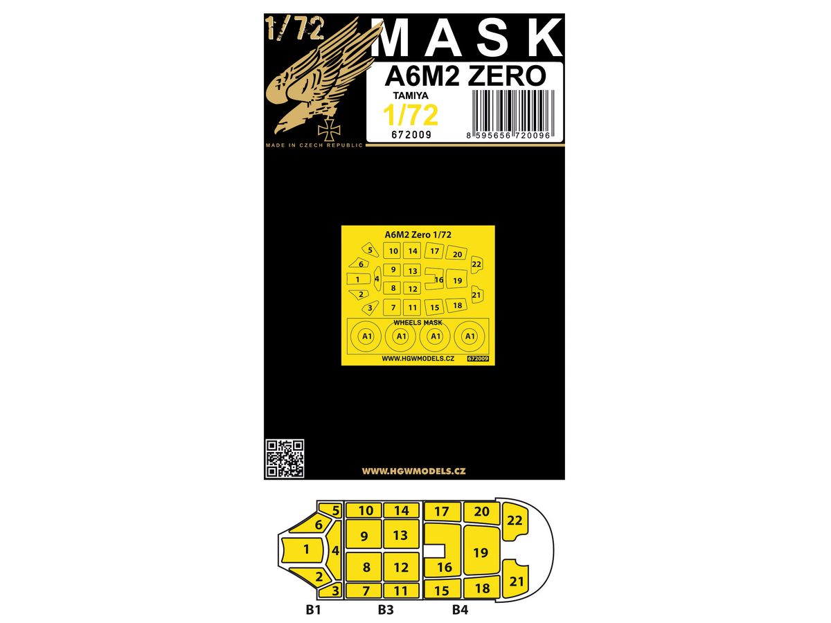 A6M2 ZERO Masks