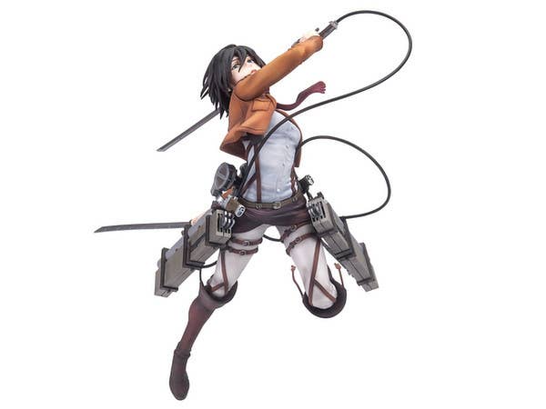 Hdge Technical Statue No.5 Mikasa Ackerman Training Corps Ver.