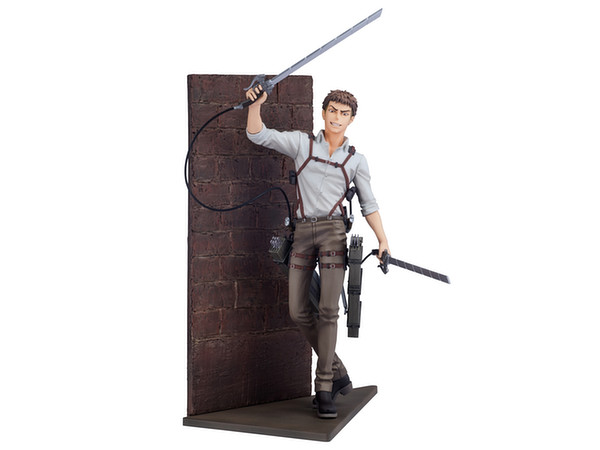 mensHdge technical statue No.31 Attack on Titan: Jean Kirstein Survey Corps Ver.