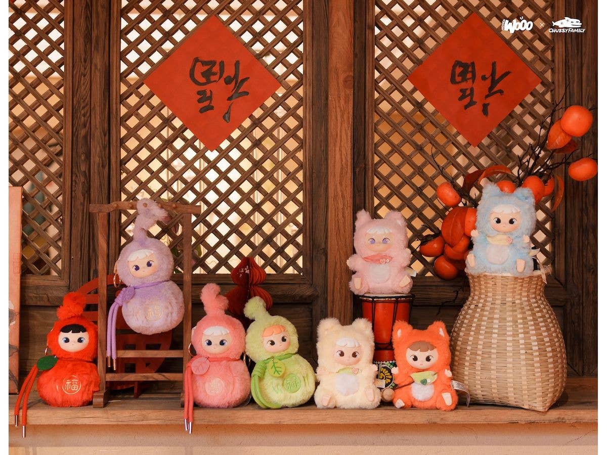 Cimmy HULU & FOX SERIES Plush Blind Box 1Box 6pcs