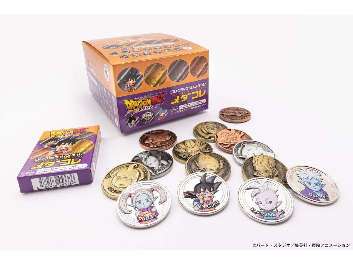 Dragon Ball Daima: Collectible Medal MedaColle 1Box 14pcs