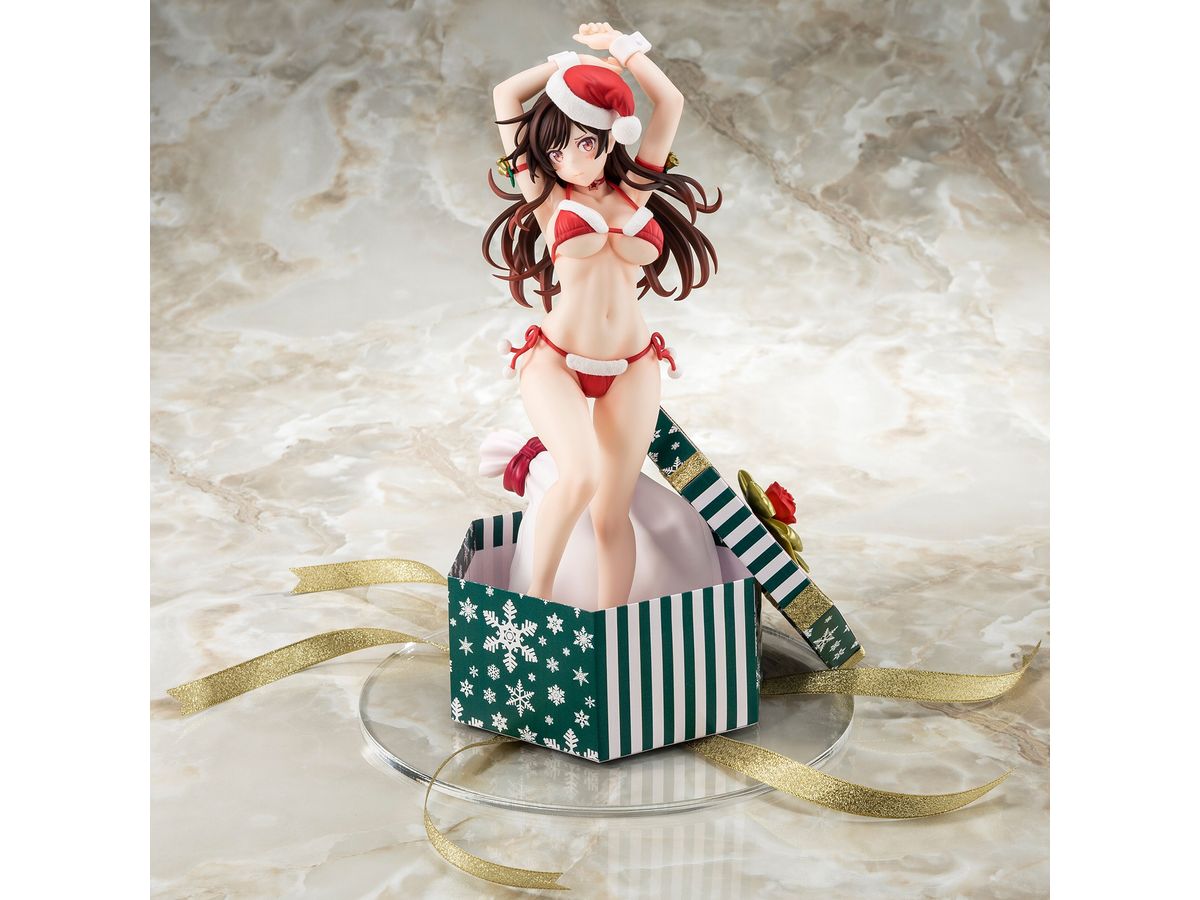 Rent-A-Girlfriend: Chizuru Mizuhara Santa Bikini de Fluffy Figure 2nd Xmas