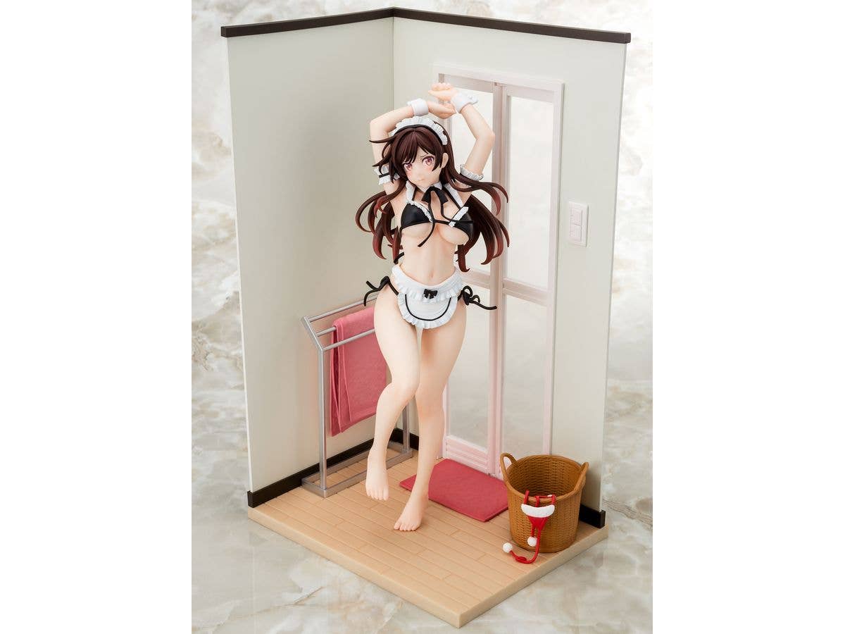Rent-A-Girlfriend: Chizuru Mizuhara Maid Bikini ni Dressing Figure