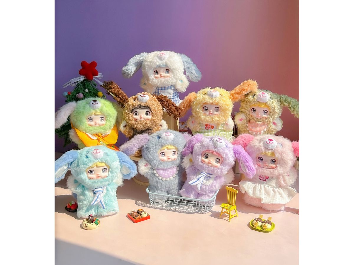 Nommi V5 Dog Diary Series Trading Plush 1Box 8pcs