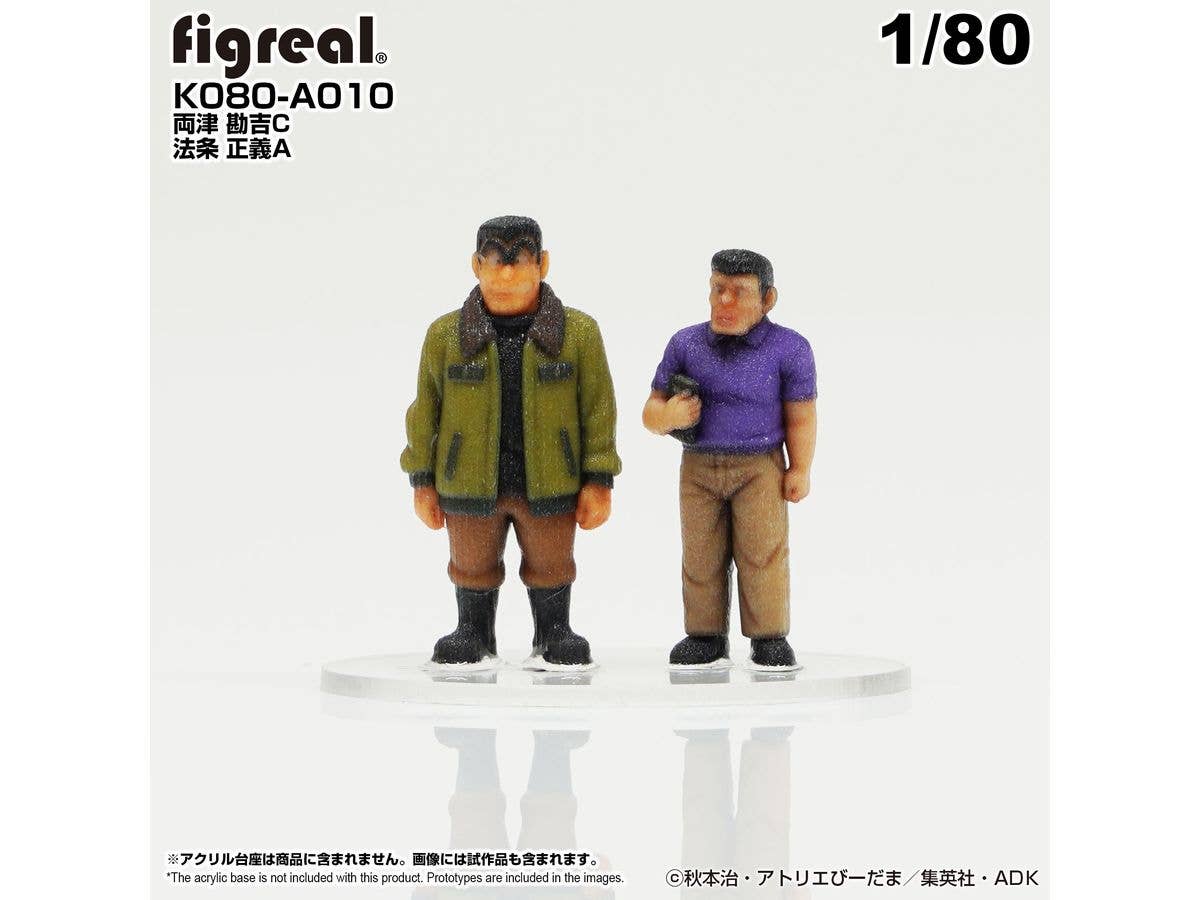 KochiKame Figure 2-Figure Set A010 Kankichi Ryotsu C / Masayoshi Hojo A