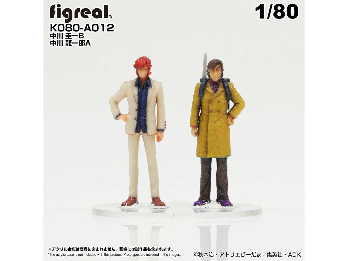 KochiKame Figure 2-Figure Set A012 Keiichi Nakagawa B / Ryuichiro Nakagawa A